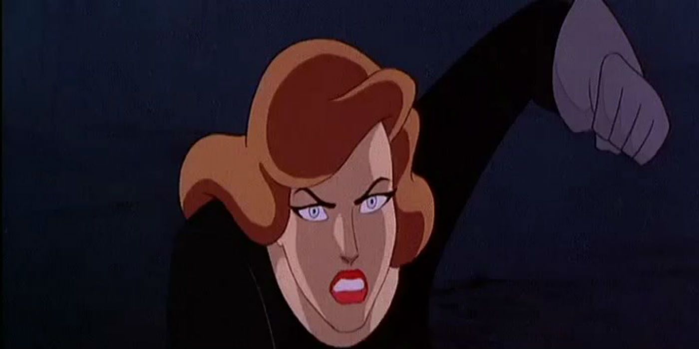 Andrea Beaumont unmasked in Mask of the Phantasm
