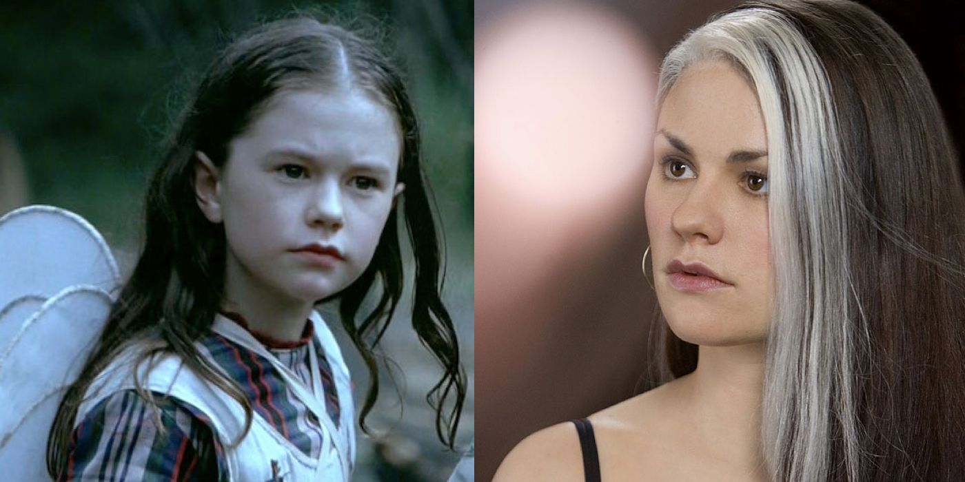 Anna Paquin as a Kid in The Piano and Rogue in X-Men