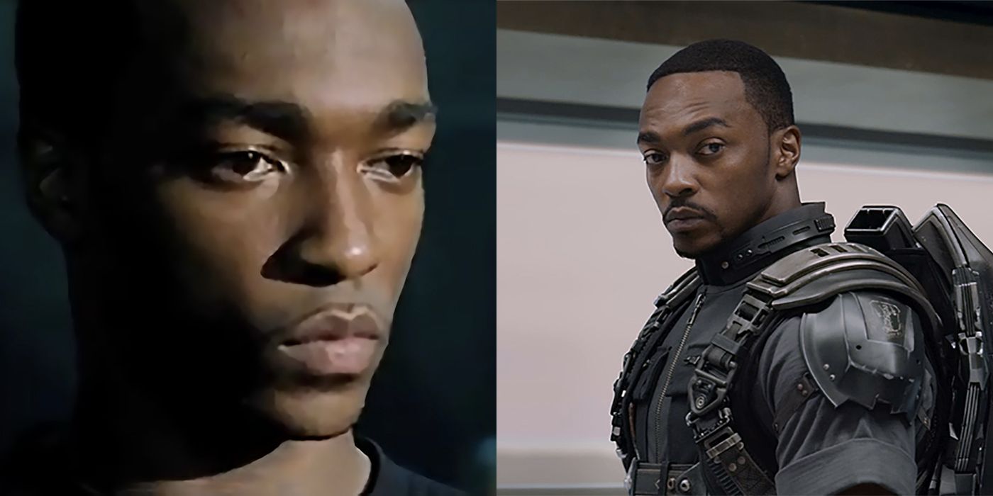 Anthony Mackie Before and After Falcon