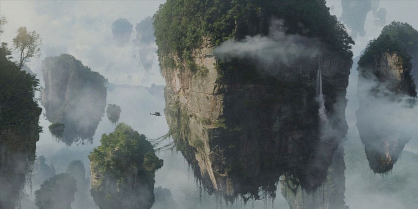 Pandora's Hallelujah Mountains in Avatar