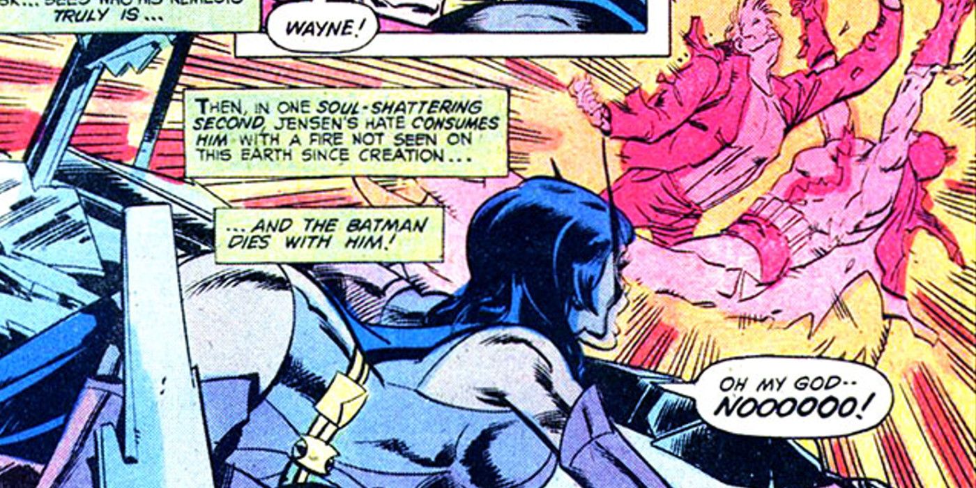 Batman Dies in Adventure Comics 462