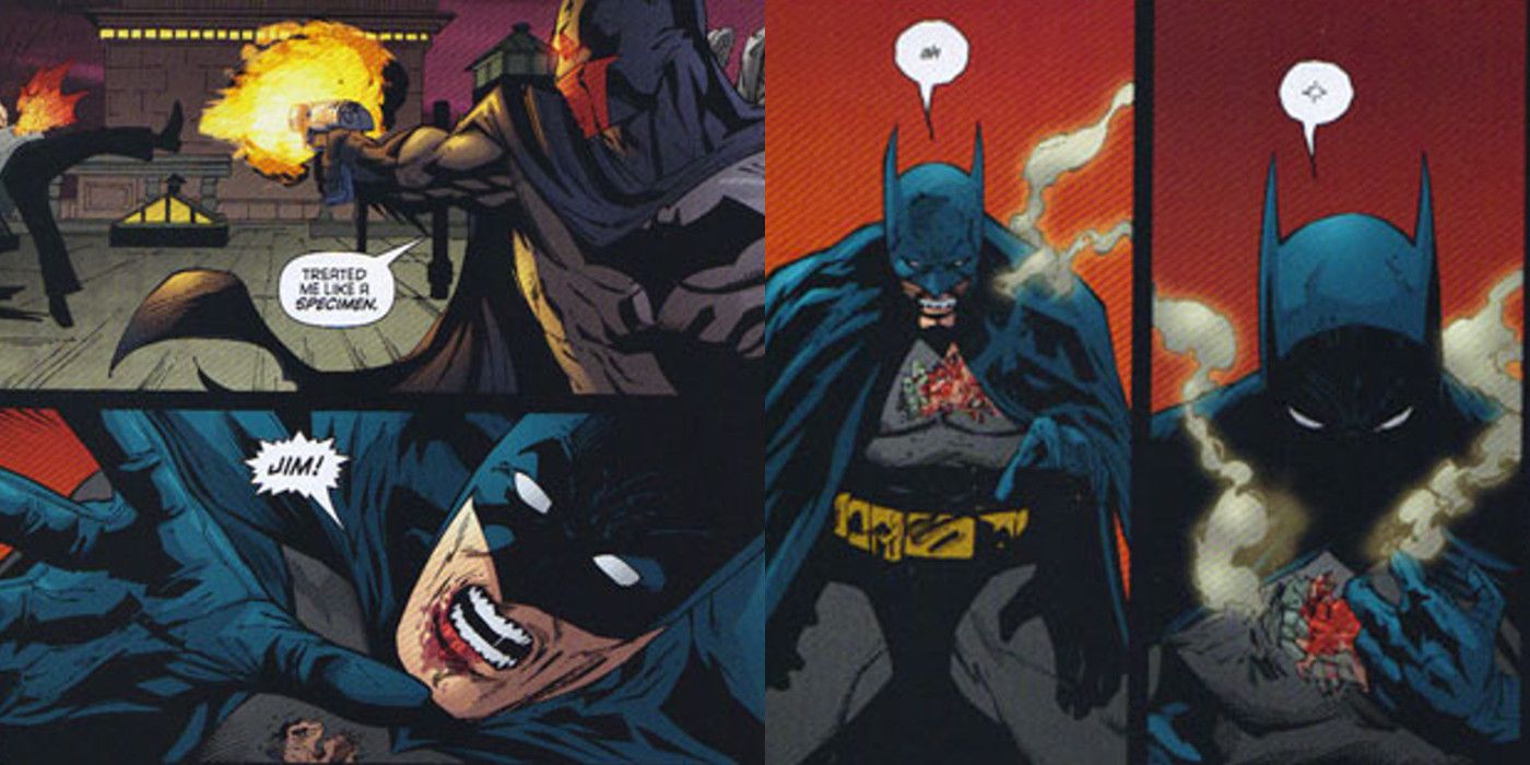 Batman Gets Shot in the Chest and Has a Heart Attack