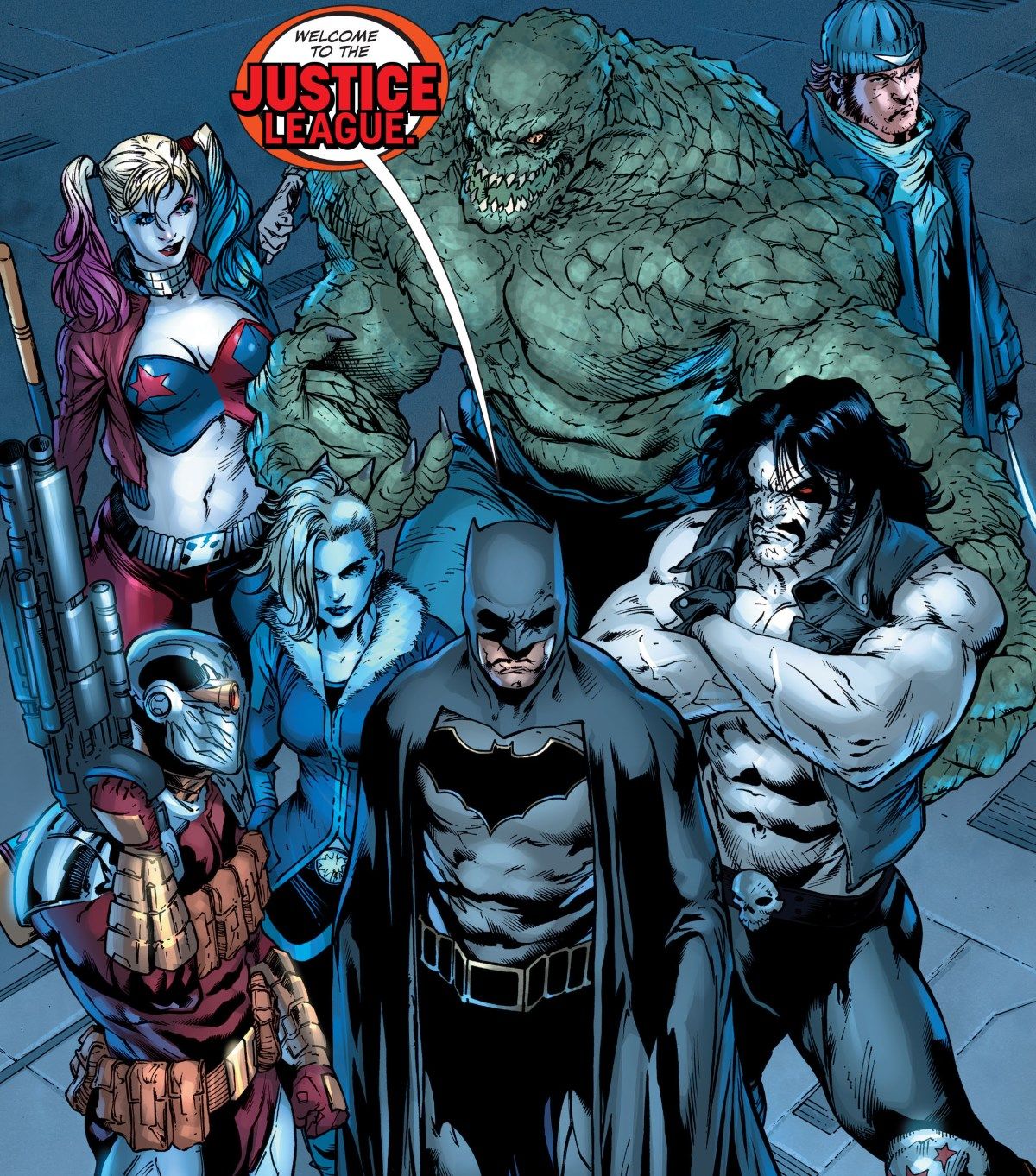 Batman Justice League Squad Villains