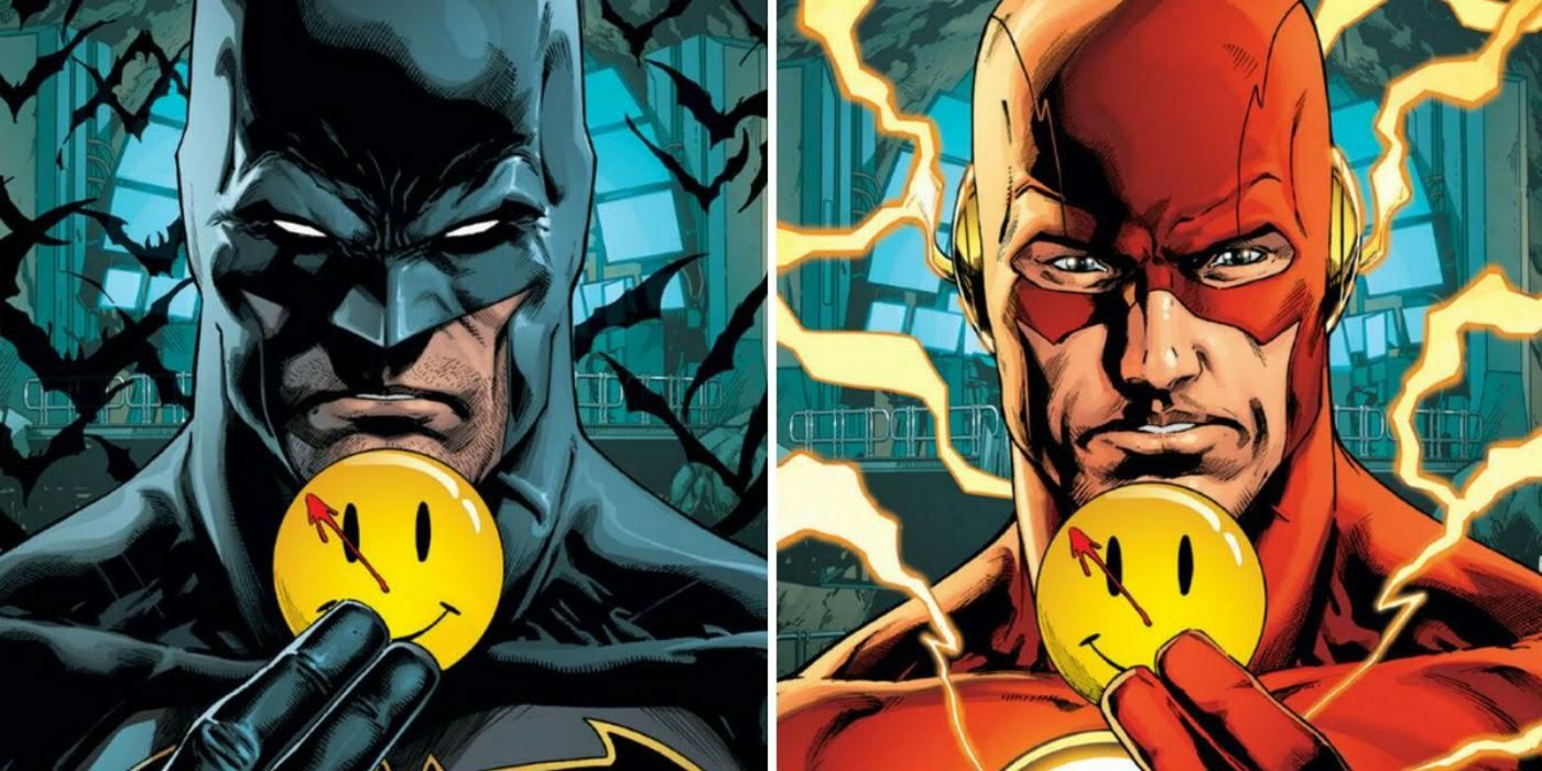 Batman and Flash and the Watchmen connection in DC Rebirth