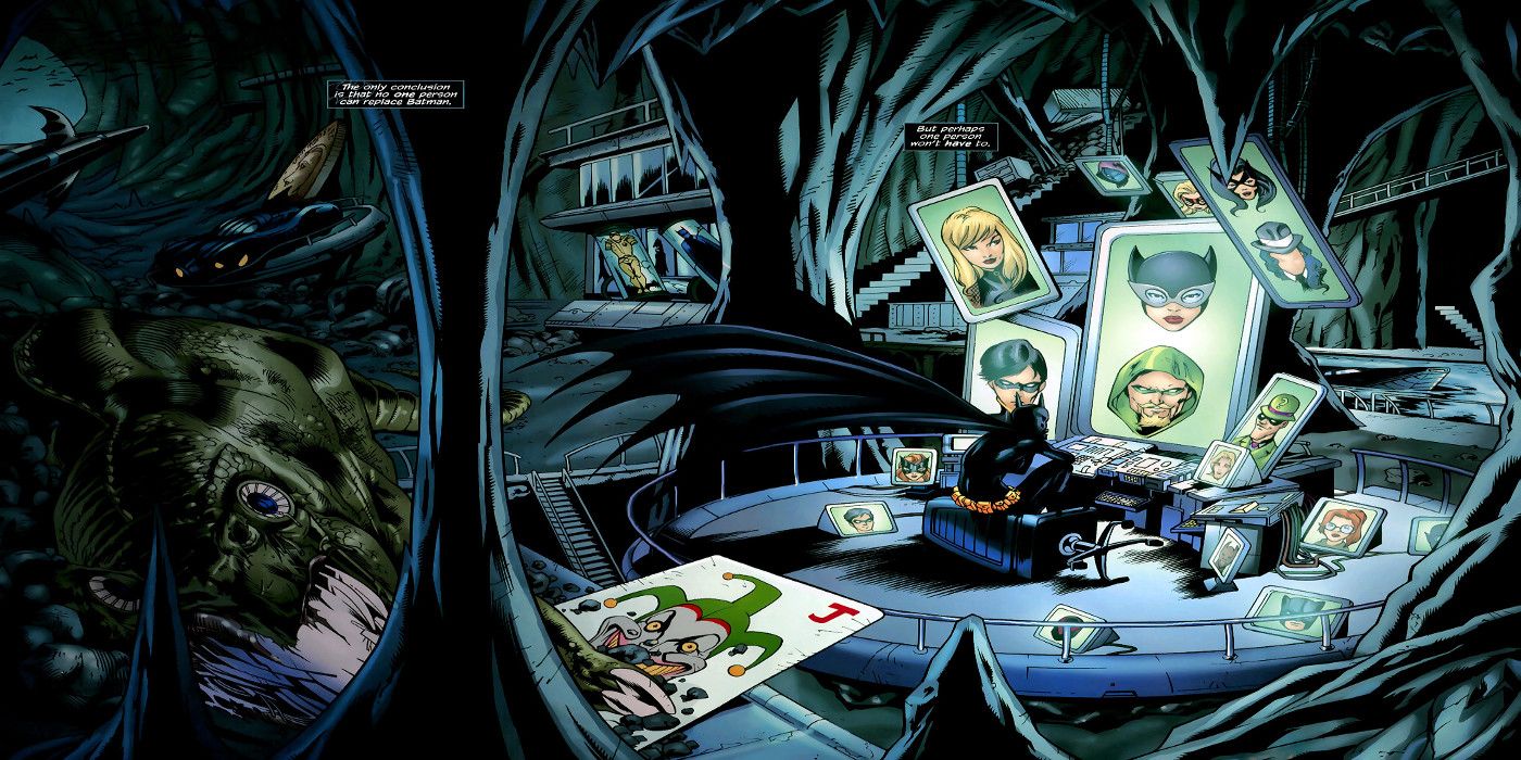 Batman's Batcave in 1990s