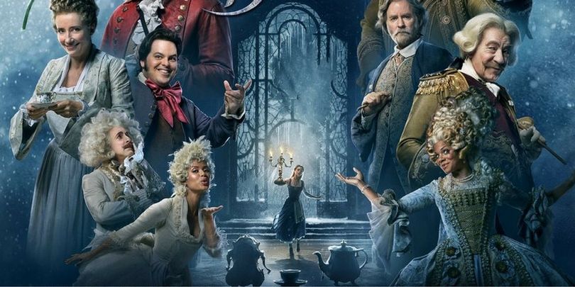 Beauty and the Beast Cast Poster - Cropped
