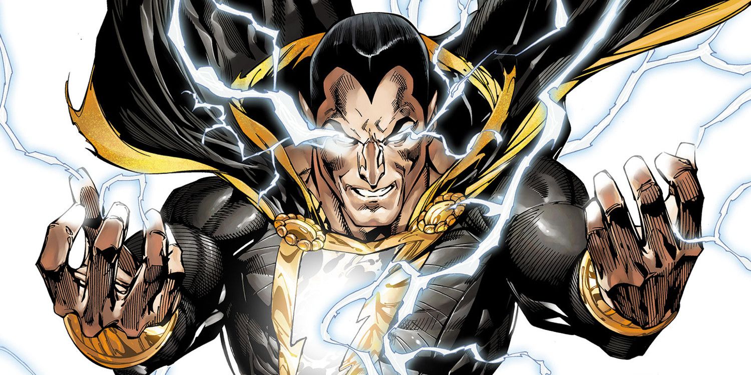 Black Adam in Rage Mode