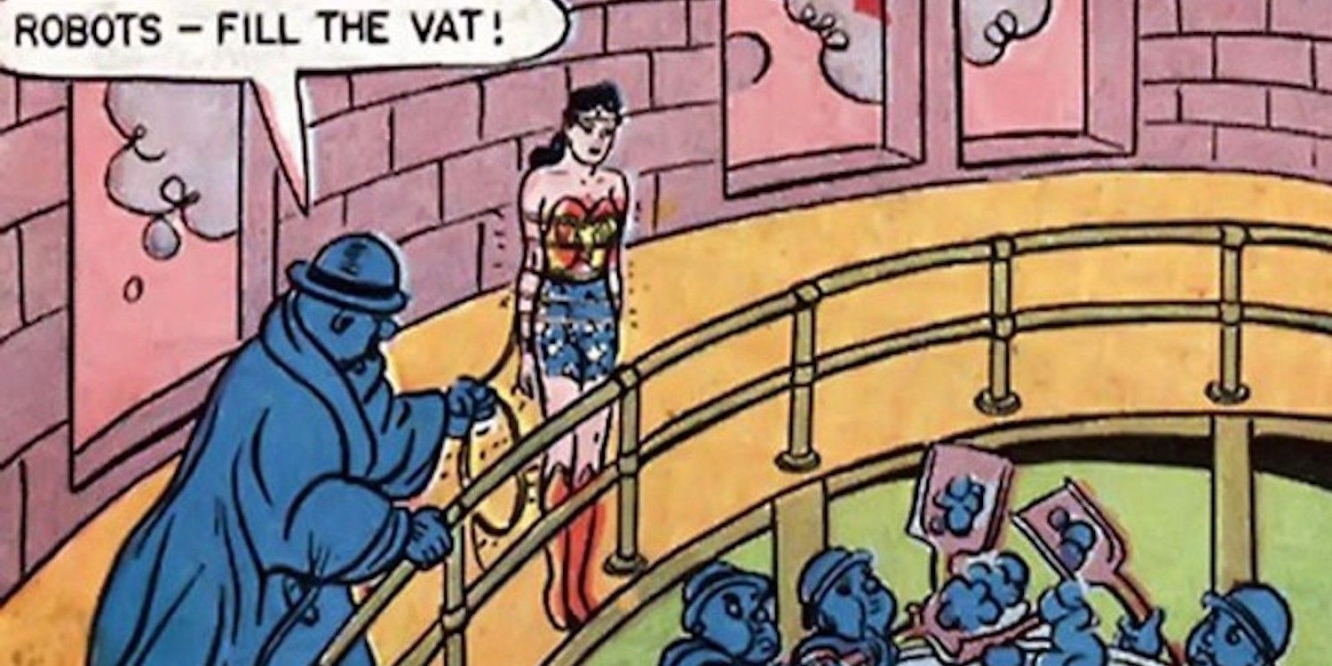 Blue Snowman Wonder Woman Supervillains With Superhero Names