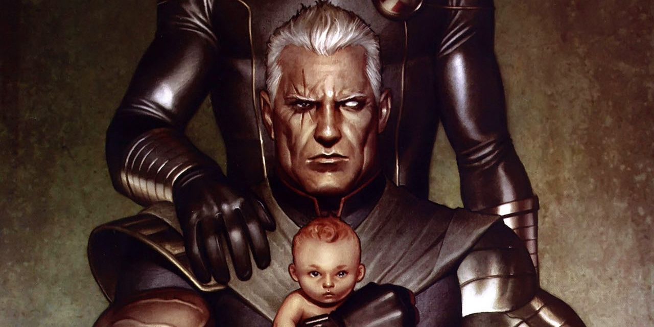 Cable Comic Cover Cyclops Baby