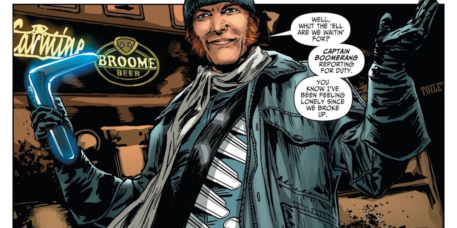 Captain Boomerang Supervillains With Superhero Names