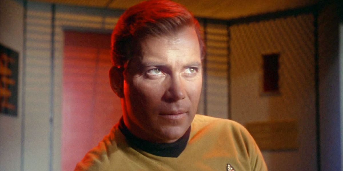Captain Kirk in Star Trek Balance of Terror episode