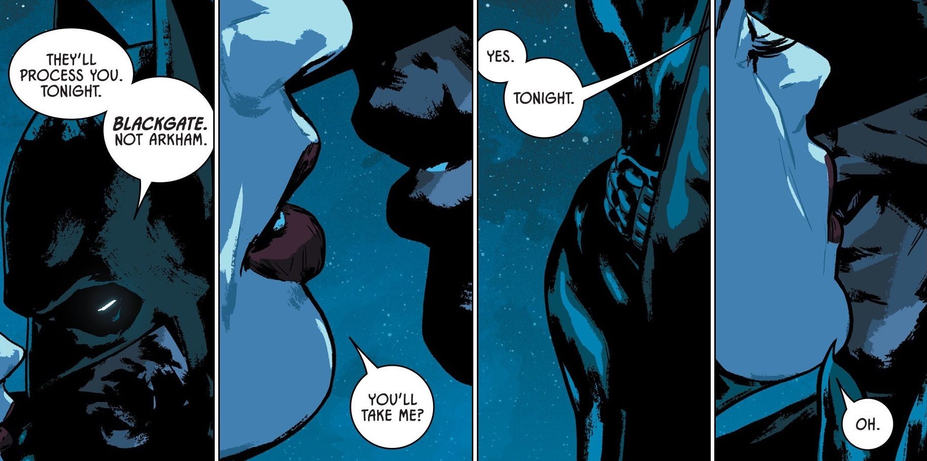 Catwoman Batman Comic Love Scene