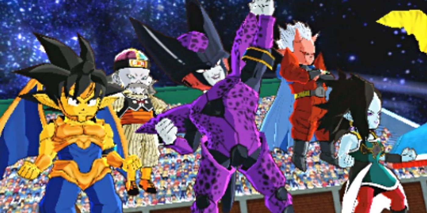 Cell and Frieza form Cellza in Dragon Ball Fusion