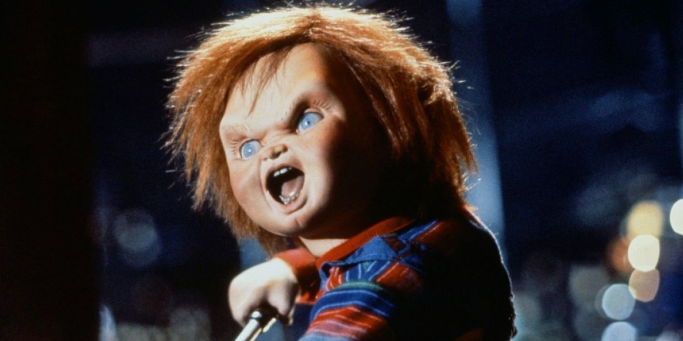 Chucky looking angry in Childs Play