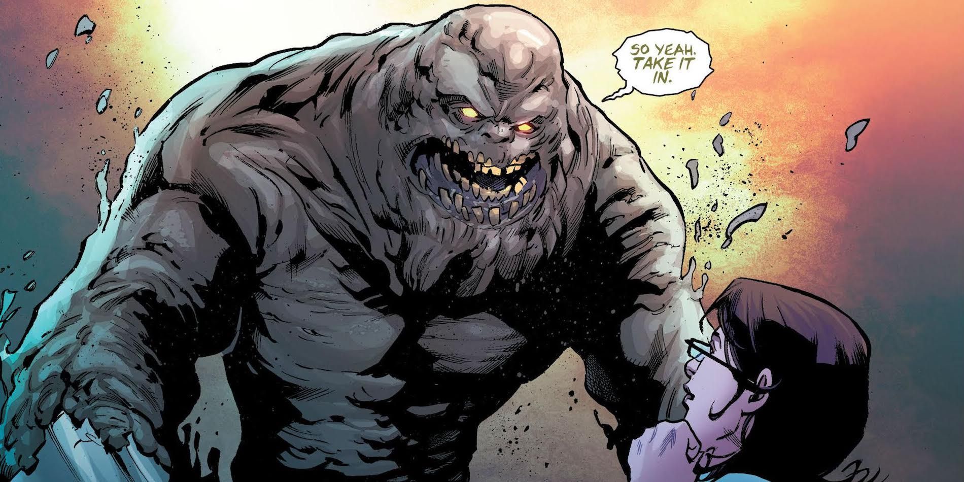 Clayface confronts his true form in Detective Comics