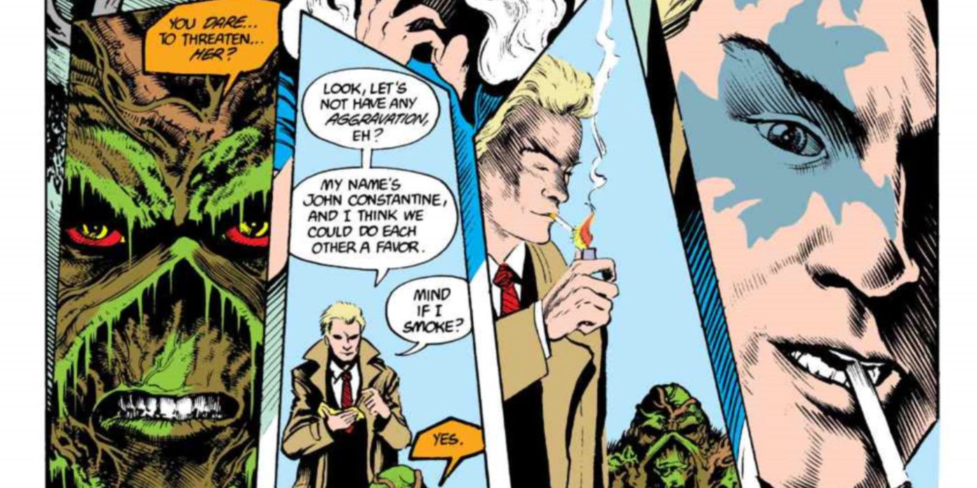 Constantine Meets Swamp Thing