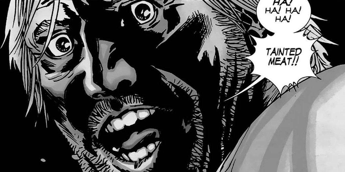 Walking Dead’s Iconic “Tainted Meat!” Moment Was a Lie – According to Its Creator
