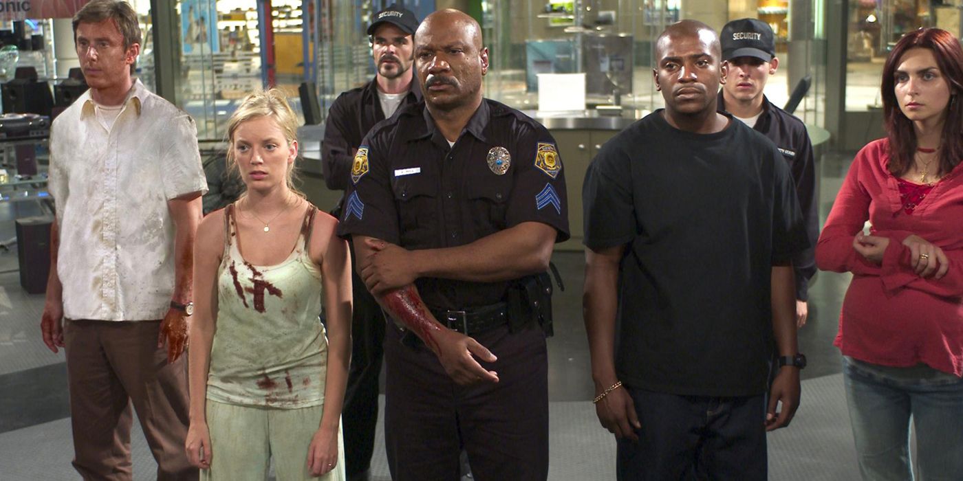 The main cast of Dawn of the Dead (2004)