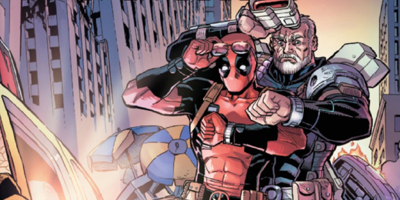 Deadpool and Cable Back to the Future