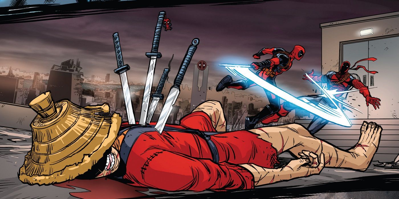 Deadpool kills Deathstroke