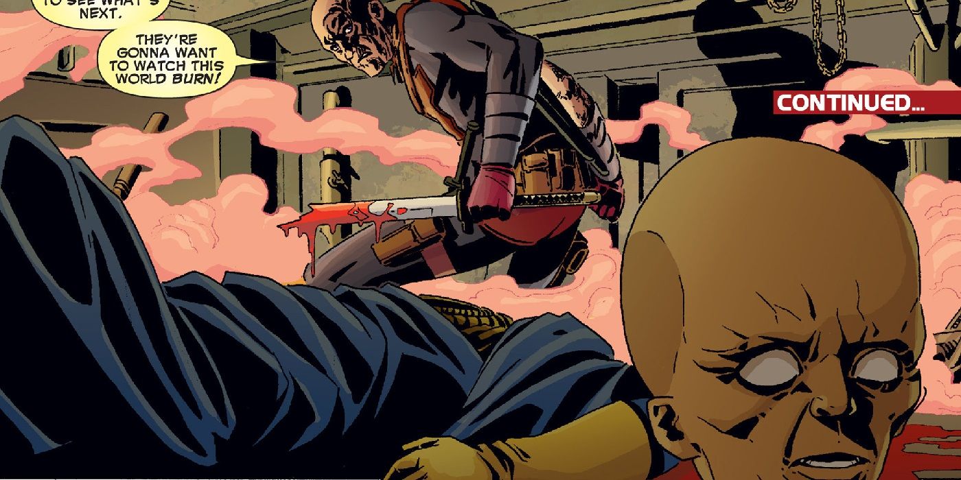 Deadpool kills Uatu the Watcher