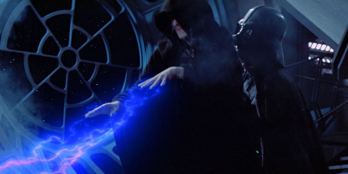 Death of Darth Vader in Return of the Jedi
