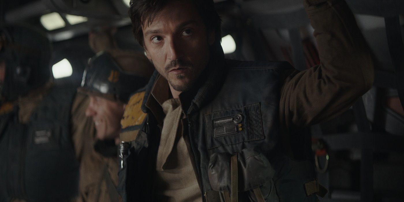 Diego Luna as Cassian Andor in Rogue One A Star Wars Story Rebellion