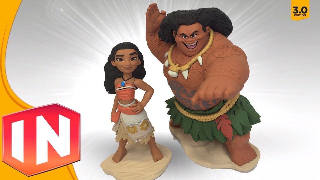 What Disney Infinity 40s Rogue One & Moana Figures Looked Like