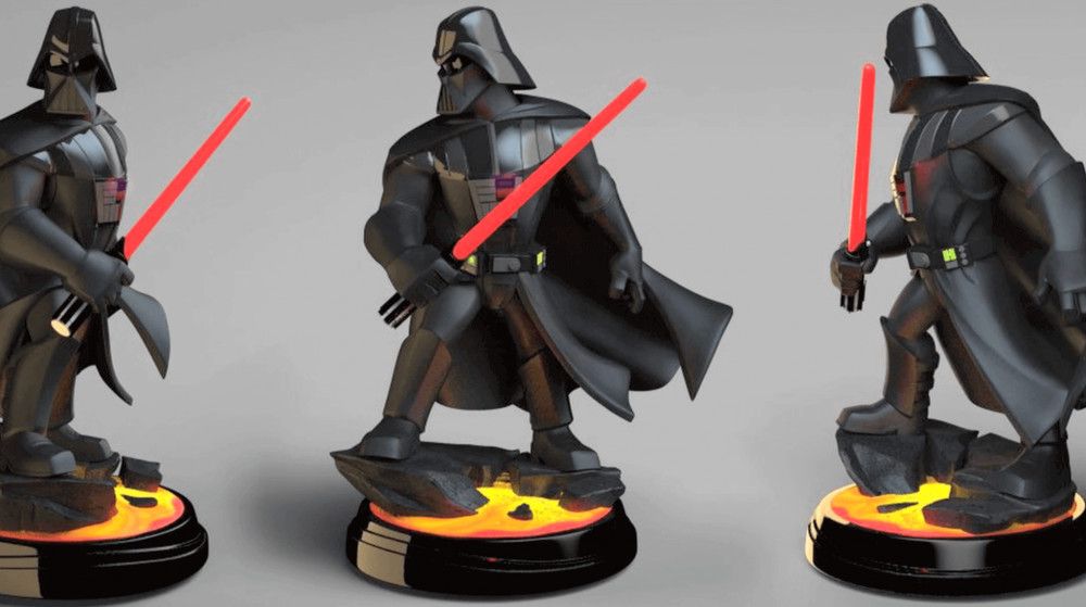 Disney Infinity - Rogue One Darth Vader statue