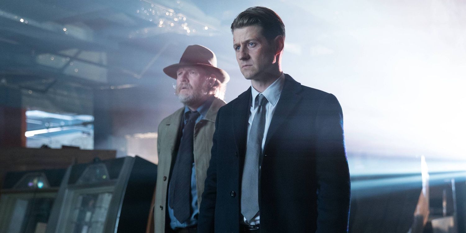 Donal Logue and Ben McKenzie in Gotham Season 3