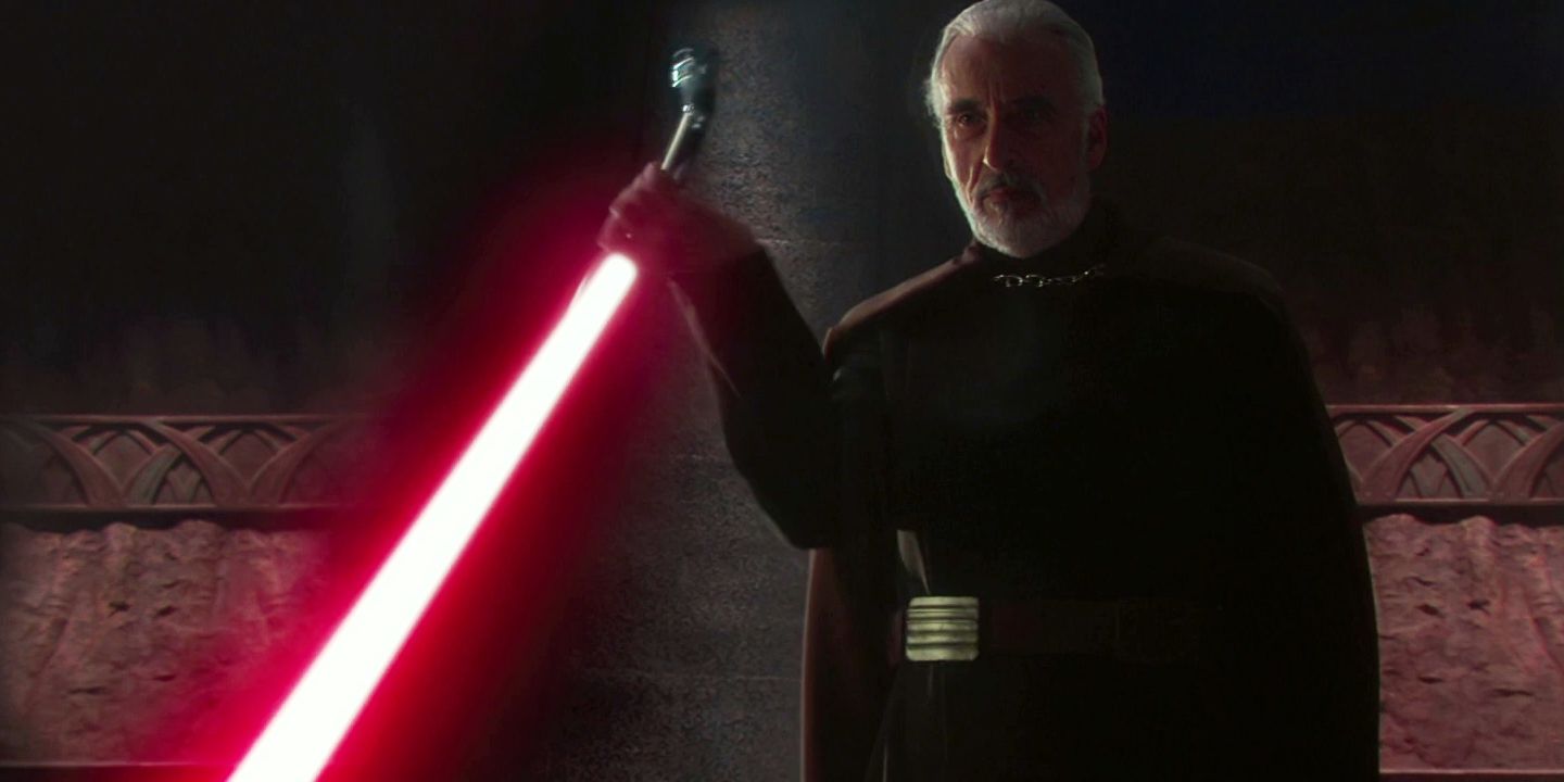 Star Wars Episode II Attack of the Clones Count Dooku Makashi Salute