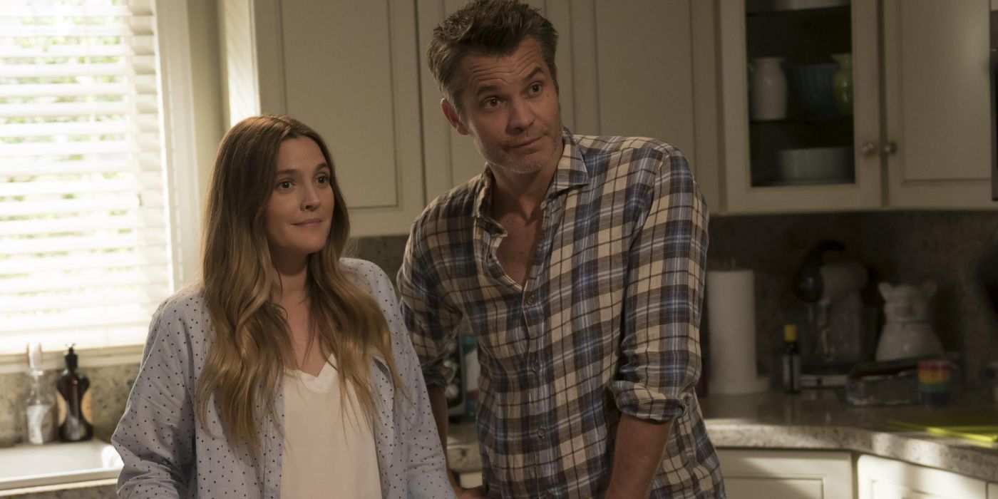 Drew Barrymore and Timothy Olyphant in Santa Clarita Diet