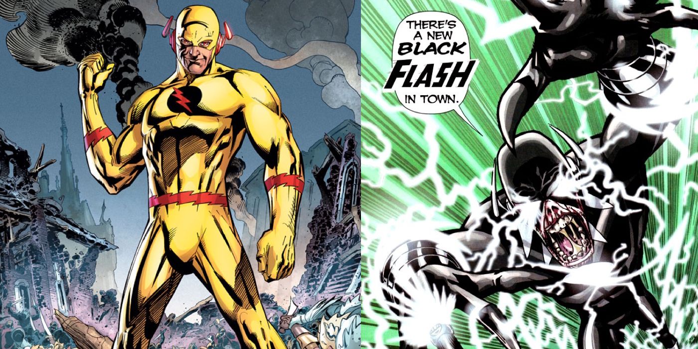 Eobard Thawne as Professor Zoom, Reverse-Flash, and Black Flash