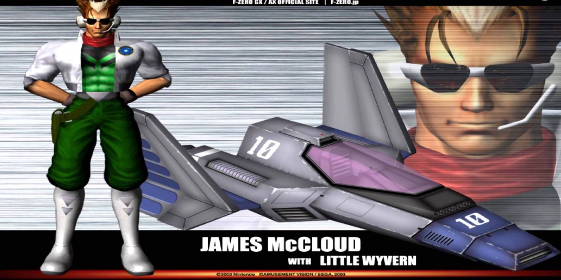 F Zero James McCloud Racer