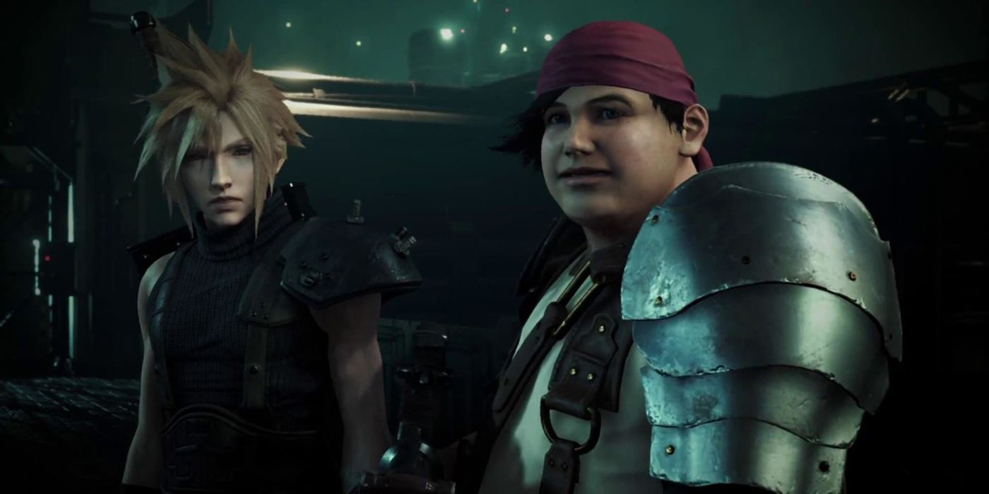 Final Fantasy VII Remake Cloud and Wedge