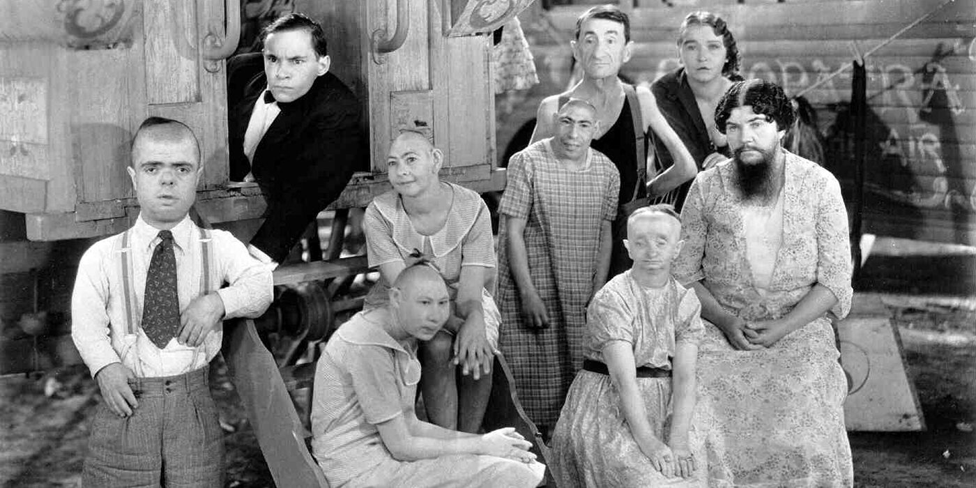 The freaks as they appeared in the 30s horror movie