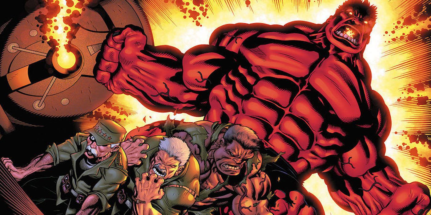 General Thunderbolt Ross Becoming Red Hulk Thanks to MODOK