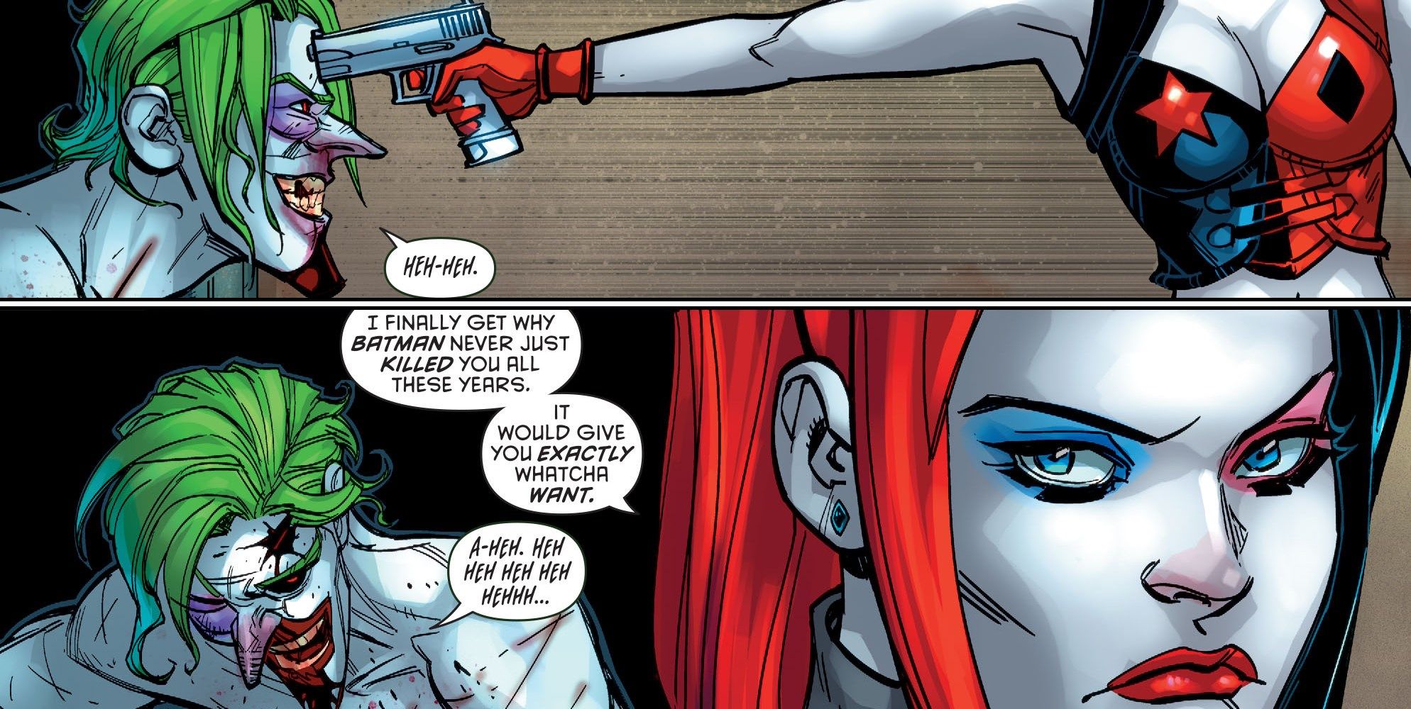 Harley Quinn Joker Break Up Comic