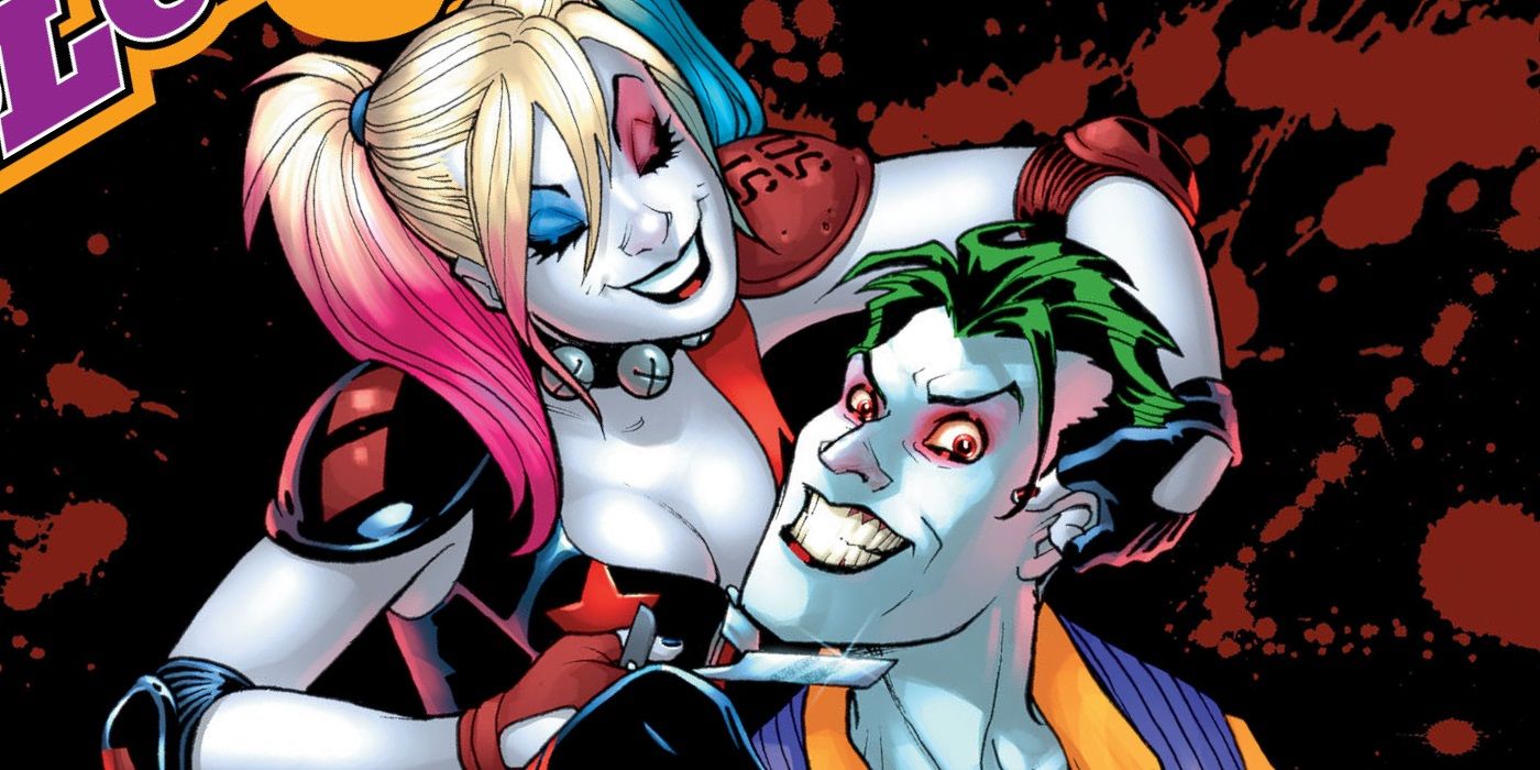 Harley Quinn and Joker Comic Cover