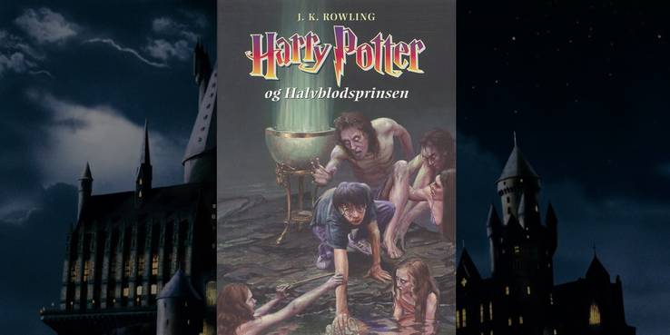 La edición danesa de Harry Potter y el Príncipe Mestizo. La edición danesa de Harry Potter y el Príncipe Mestizo.