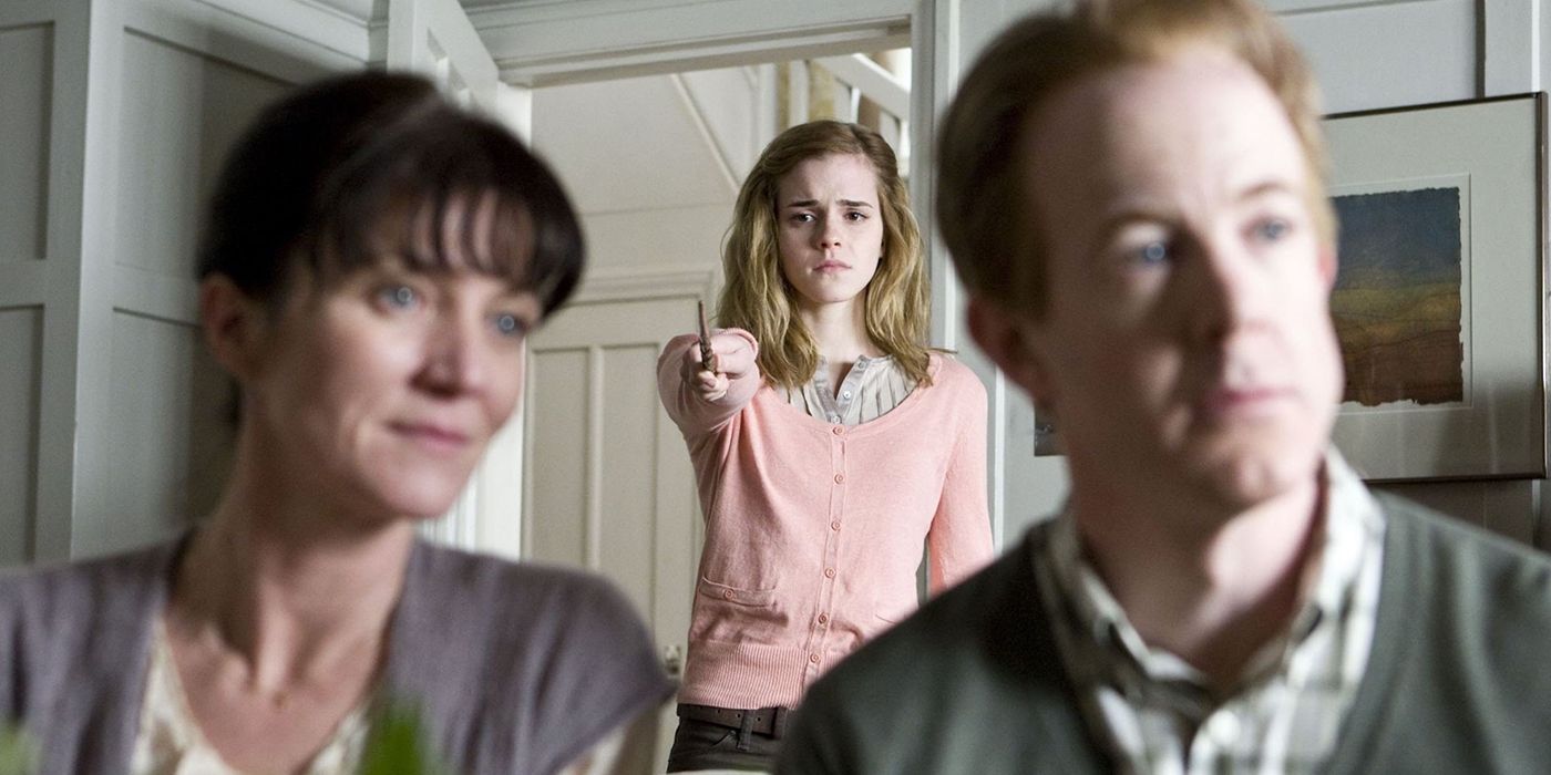 Hermione confunds Parents