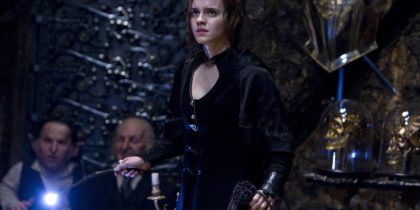 Hermione robs Gringotts in Deathly Hallows - Part 1