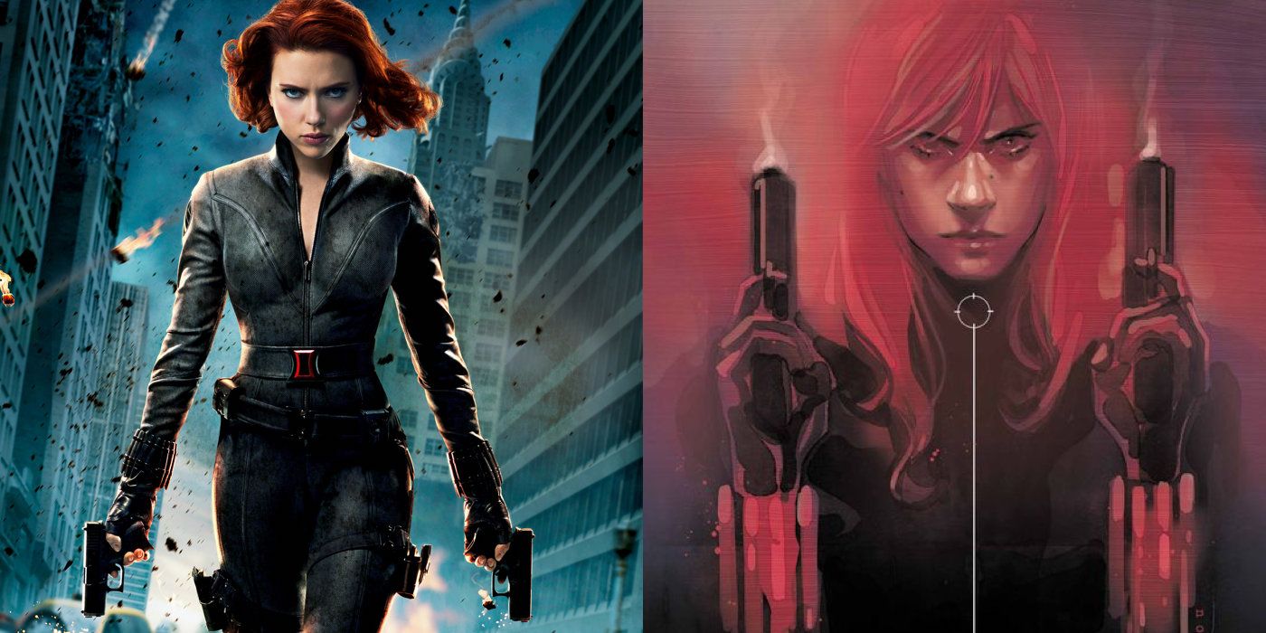 How Black Widow and Other Avengers from the Movies Compare to the Comics