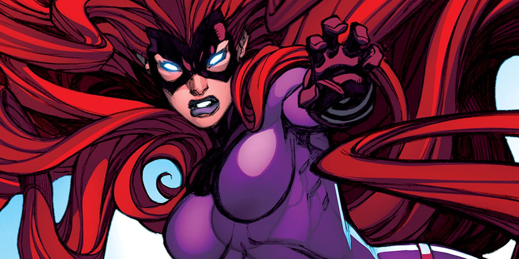 The Inhumans Medusa attacks in Marvel Comics.