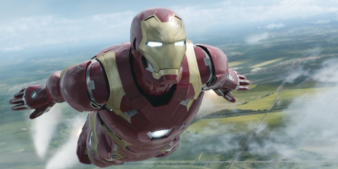 Iron Man Flying