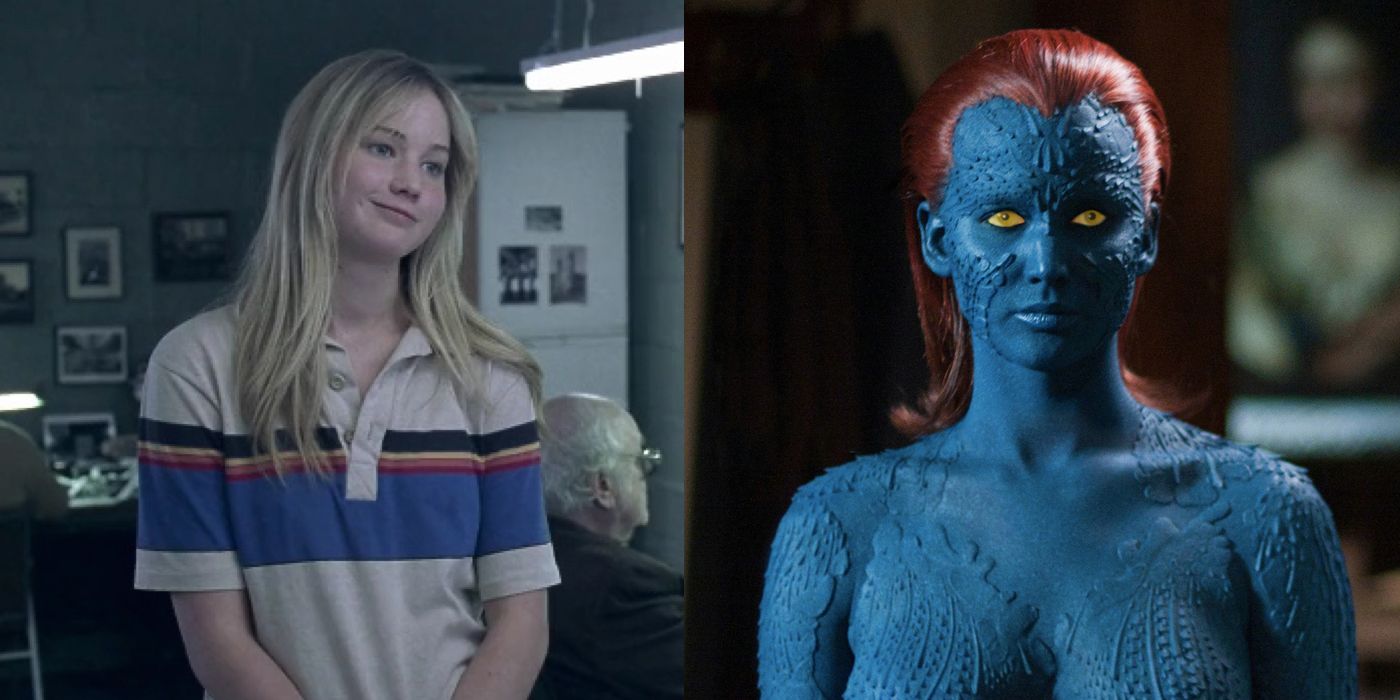 Jennifer Lawrenece Before She Was Famous in The Poker House and as Mystique in X-Men First Class