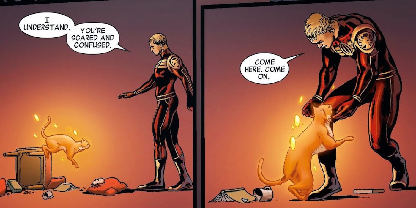 Jim Hammond, the Human Torch, as an Agent of Shield