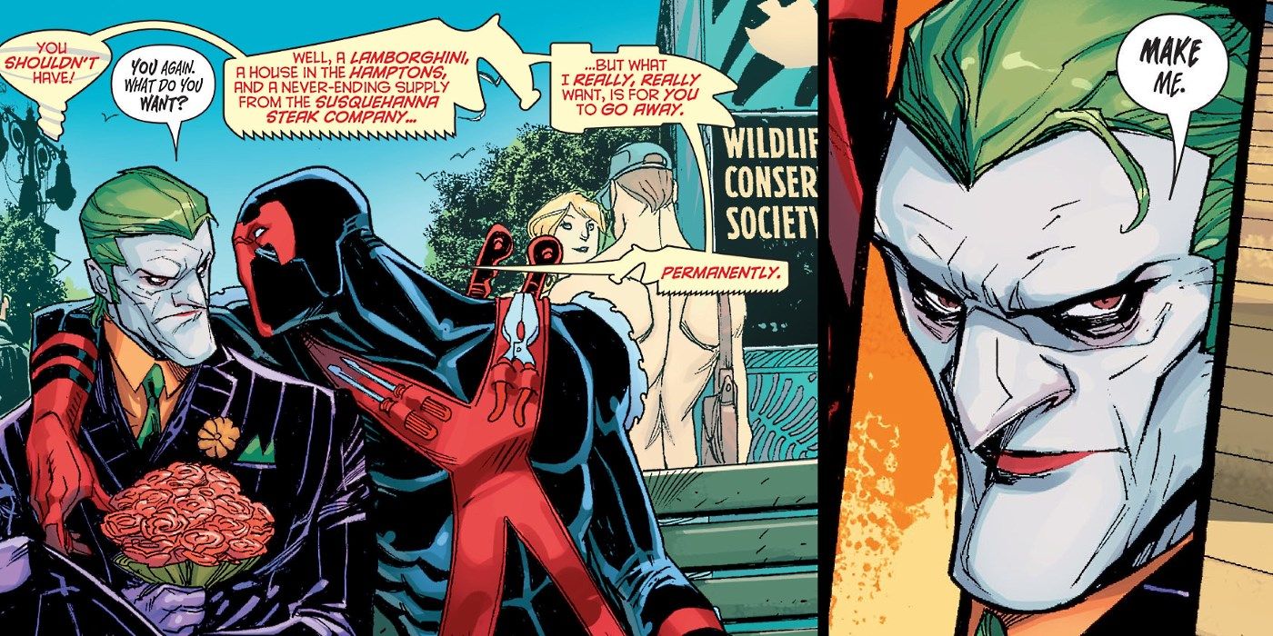 Joker Red Tool Harley Quinn Comic