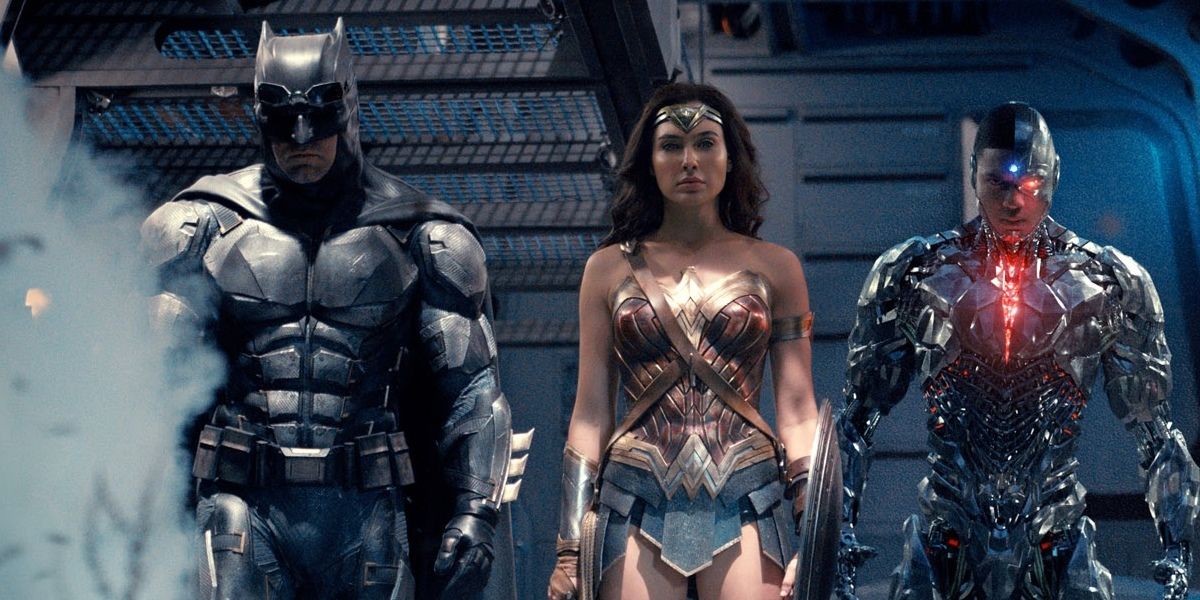 Justice League Photo Batman Wonder Woman Cyborg