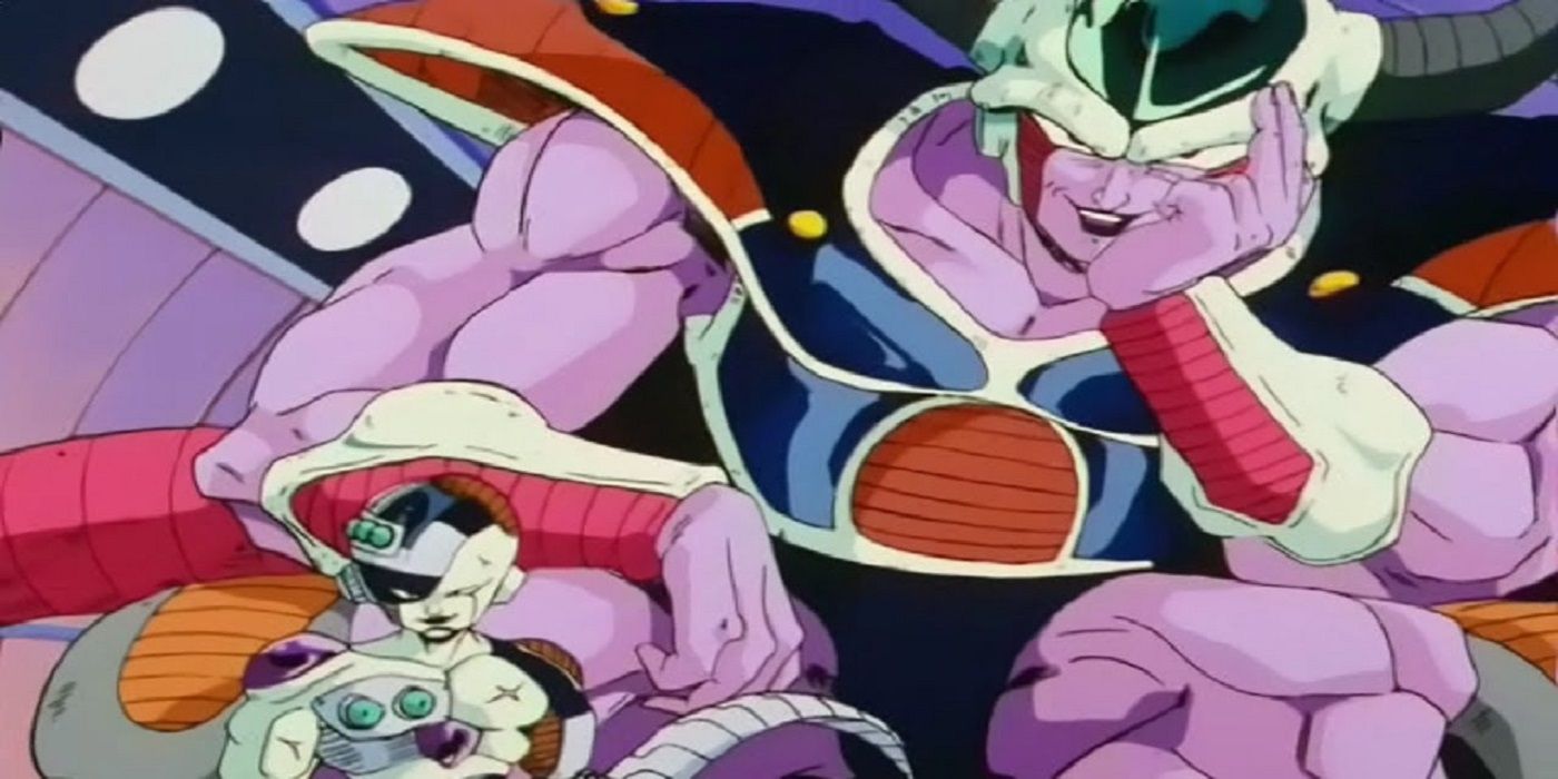 King Cold and Mecha Frieza in their space ship